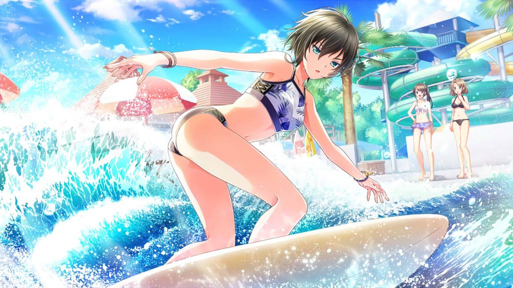 蒼い波を切り裂いて（九十九伽奈）