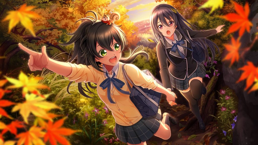 笑顔に続く山道（秋乃小麦）