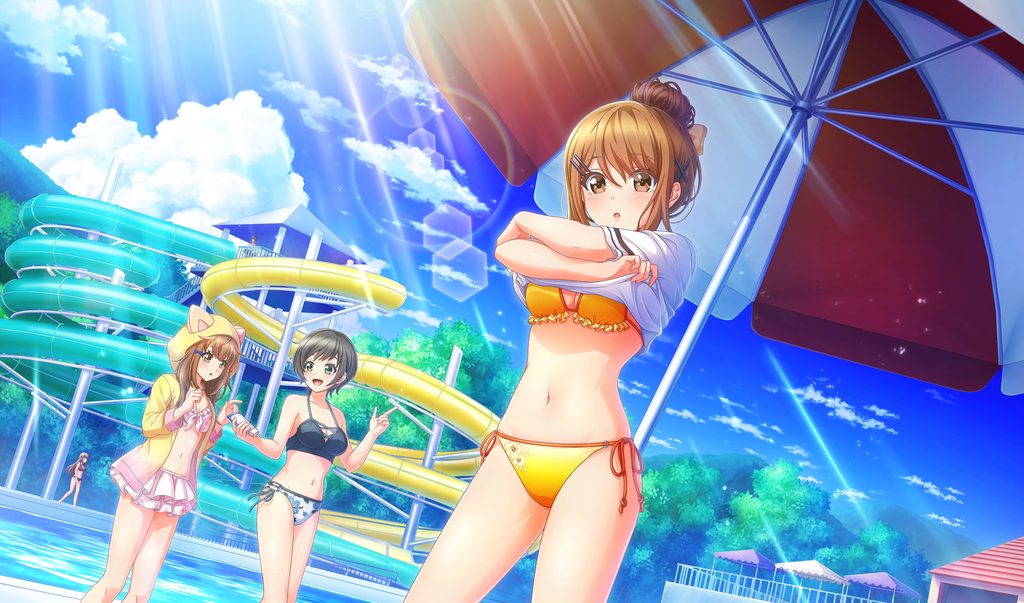 プールサイドは大胆に（新田美奈子）