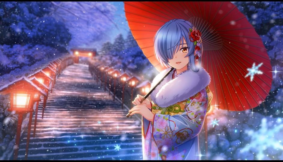 雪月風花に朱が灯り（藤堂たいら）