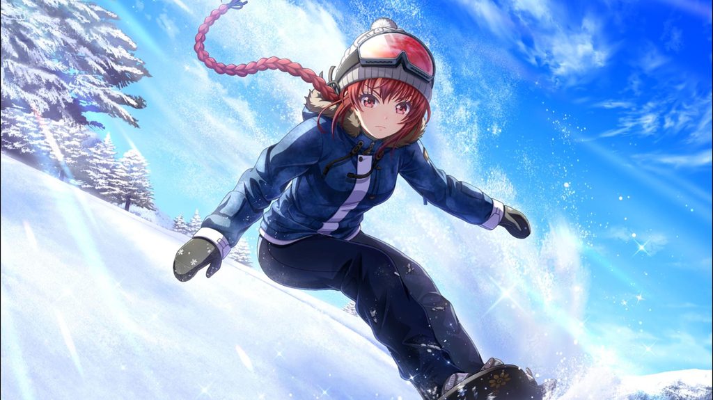 ゲレンデ舞う雪風（倉敷舞子）