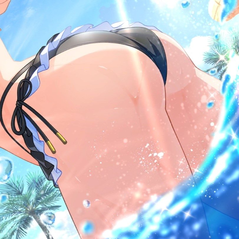 絶好のプール日和（西宮アリス）