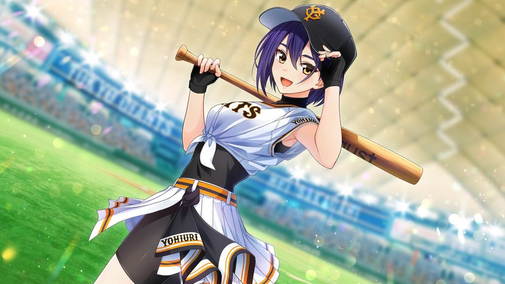 狙うはドームの果て!（坂上芽衣）