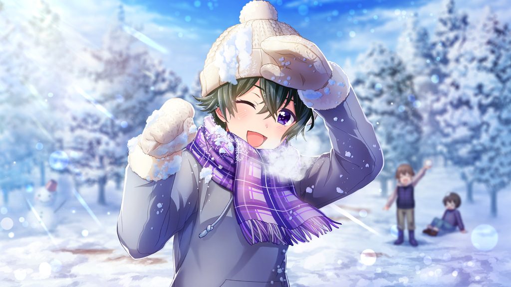 雪合戦も本気で勝負!（竹富亜矢）