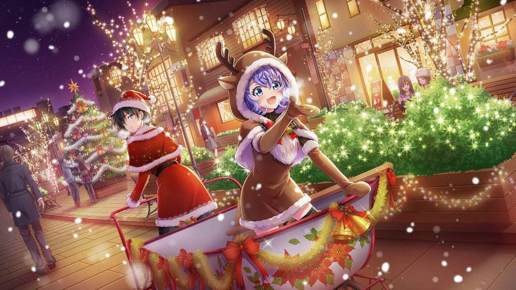 白雪のイルミネーション（阿佐田あおい）